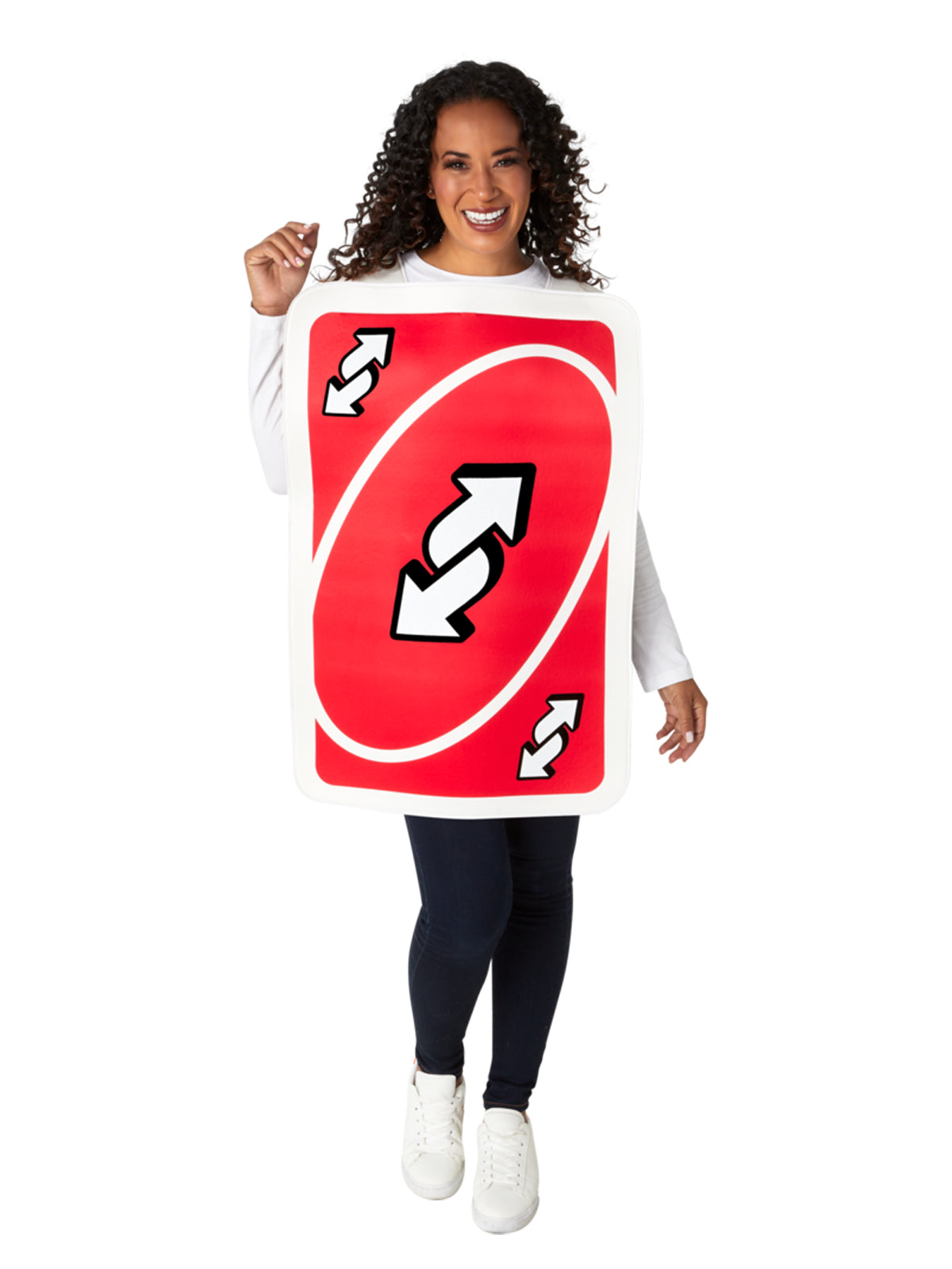 UNO REVERSE CARD TABARD COSTUME, ADULT - ONE SIZE - Back
