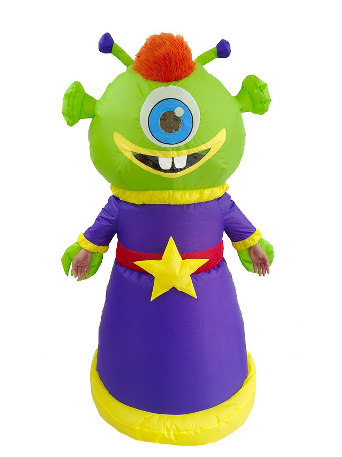 ALIEN INFLATABLE COSTUME, ADULT - ONE SIZE - Back