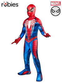 SPIDER-MAN 2 GAMING PREMIUM COSTUME IN SUIT CARRIER, CHILD - Front