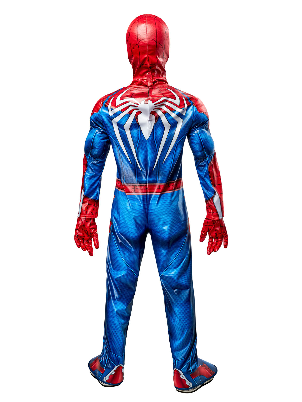SPIDER-MAN 2 GAMING PREMIUM COSTUME IN SUIT CARRIER, CHILD - Back