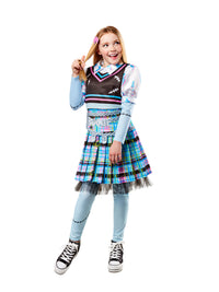 FRANKIE STEIN DELUXE MONSTER HIGH COSTUME, CHILD - Back