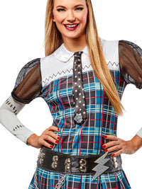 FRANKIE STEIN MONSTER HIGH COSTUME, ADULT - Back