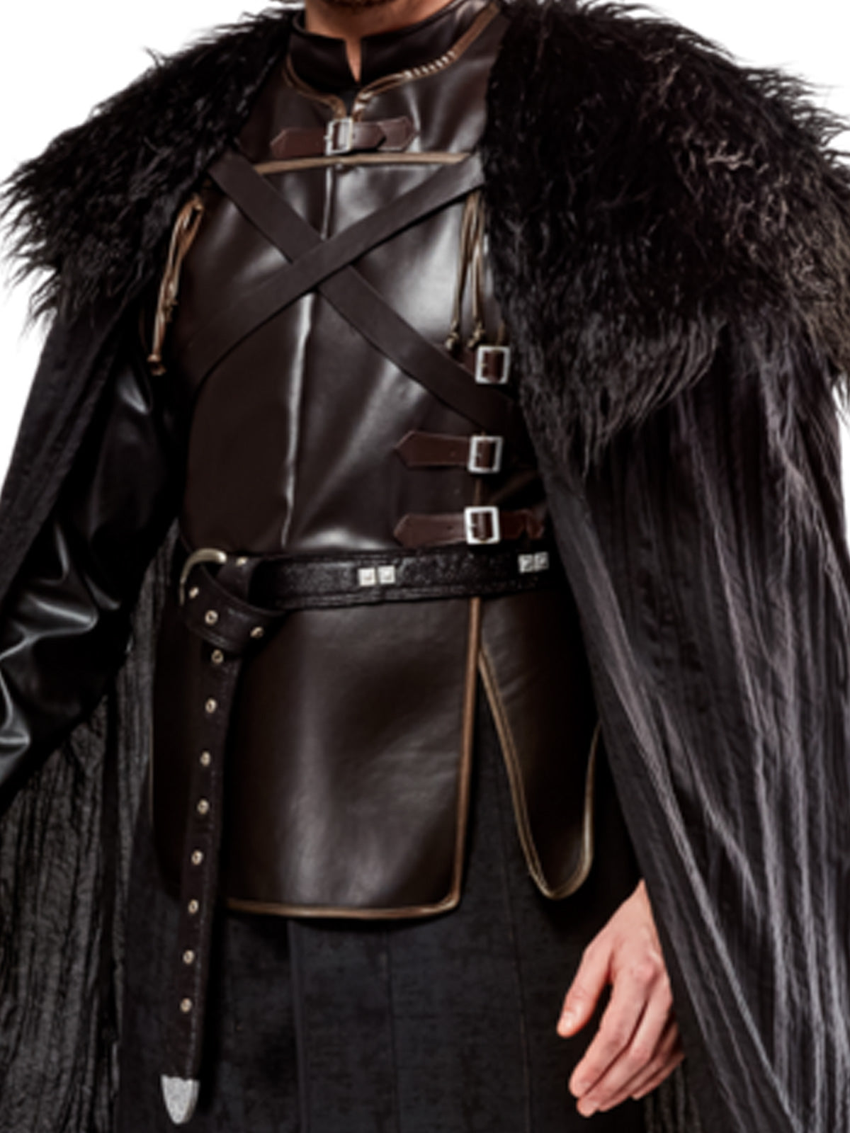 JON SNOW DELUXE COSTUME - GAME OF THRONES, ADULT - Side