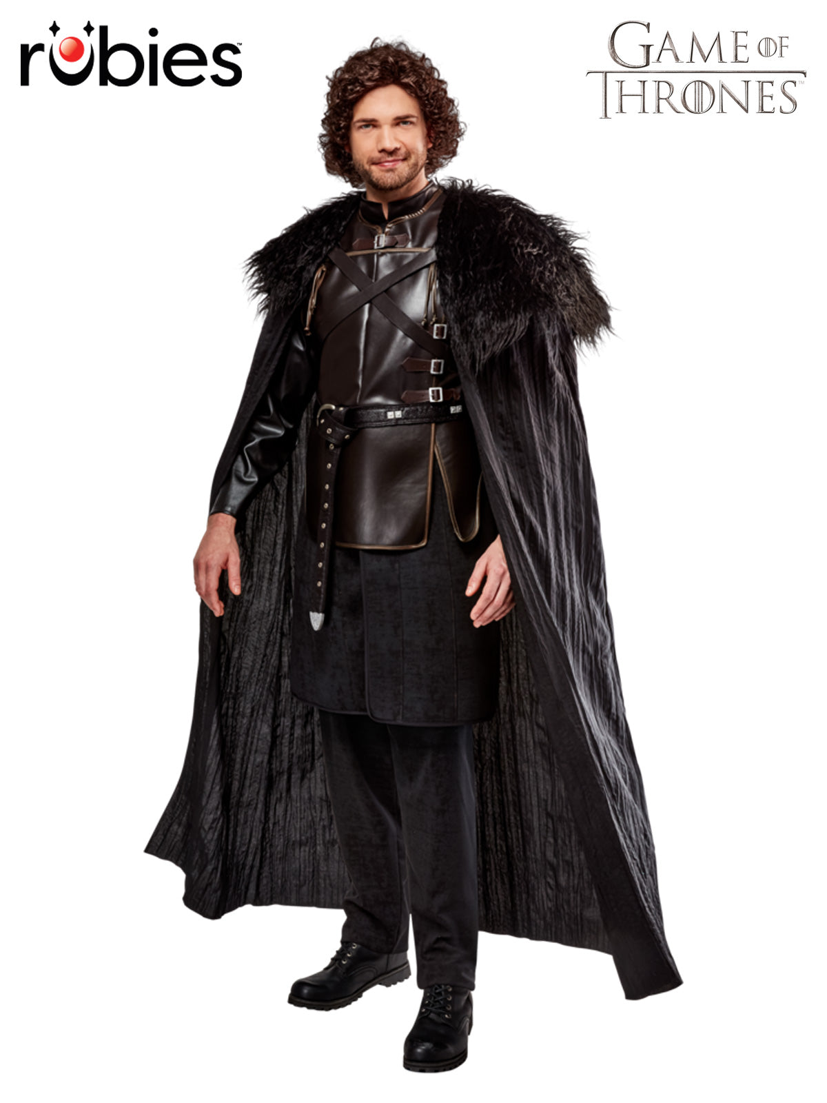 JON SNOW DELUXE COSTUME - GAME OF THRONES, ADULT - Back