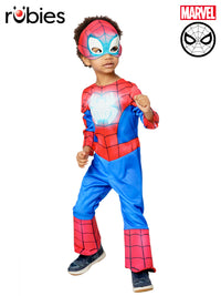 SPIDEY (SAHAF) DELUXE GLOW IN DARK, CHILD - TODDLER - Front