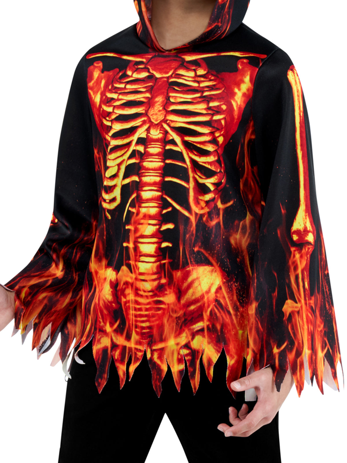FIRE DEVIL COSTUME, CHILD - Side