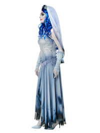 EMILY - CORPSE BRIDE COSTUME, ADULT - Back