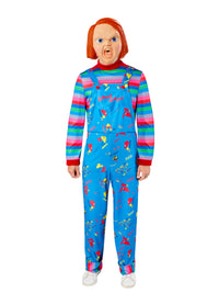 CHUCKY DELUXE COSTUME, ADULT - Side