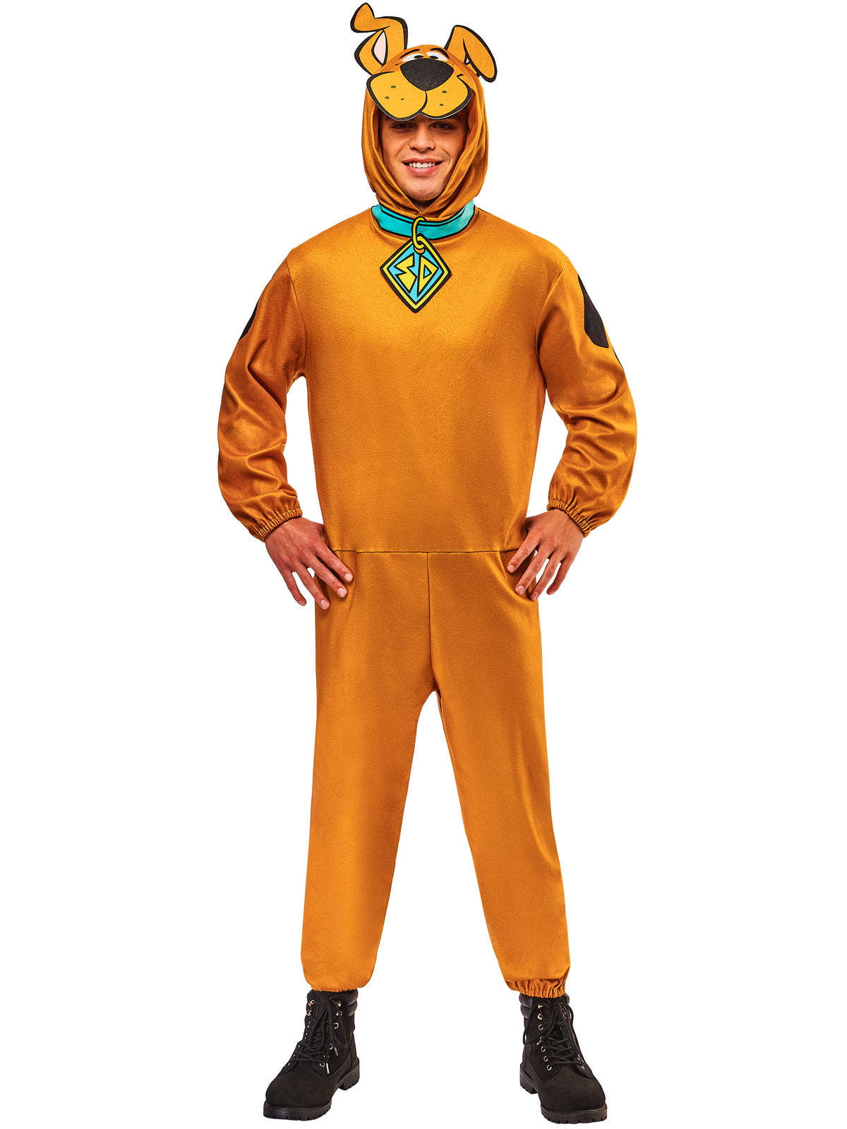 SCOOBY DOO COSTUME, ADULT - Back