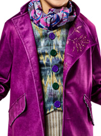 WILLY WONKA PREMIUM COSTUME, CHILD - Back
