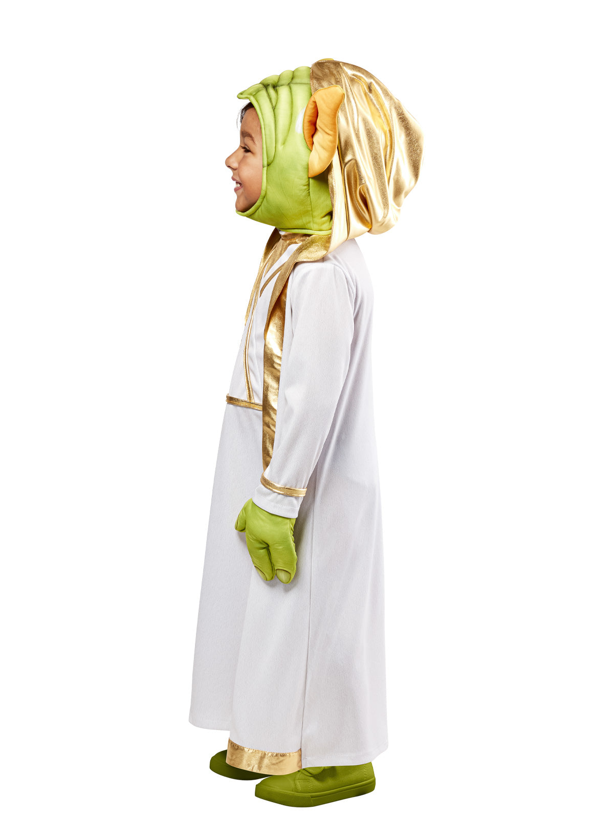 MASTER YODA YOUNG JEDI DELUXE COSTUME, CHILD - Side