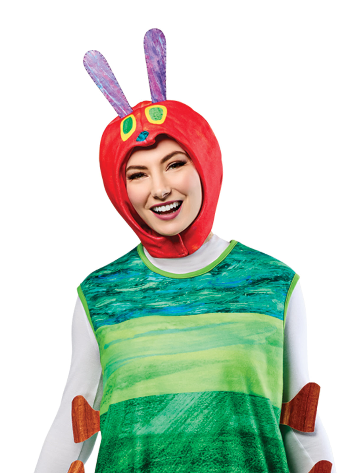 THE VERY HUNGRY CATERPILLAR ADULT TABARD COSTUME - ONE SIZE