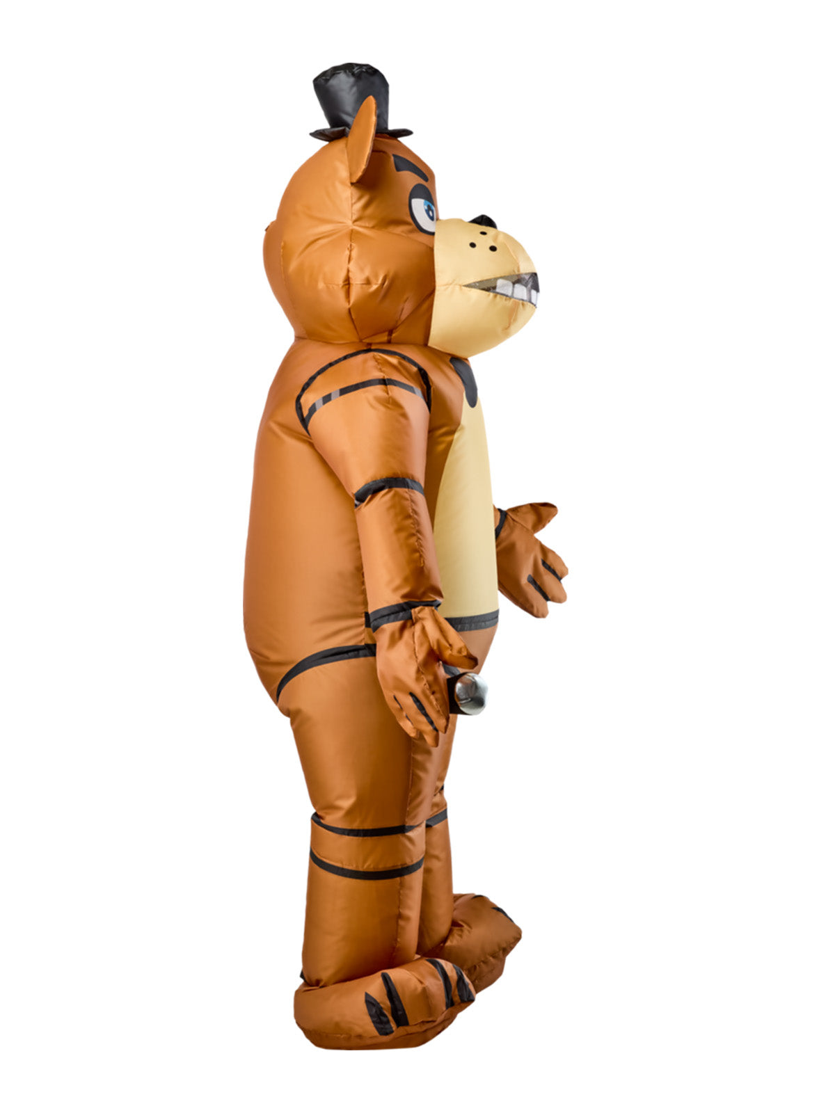 FREDDY FNAF INFLATABLE ADULT COSTUME - ONE SIZE - Side