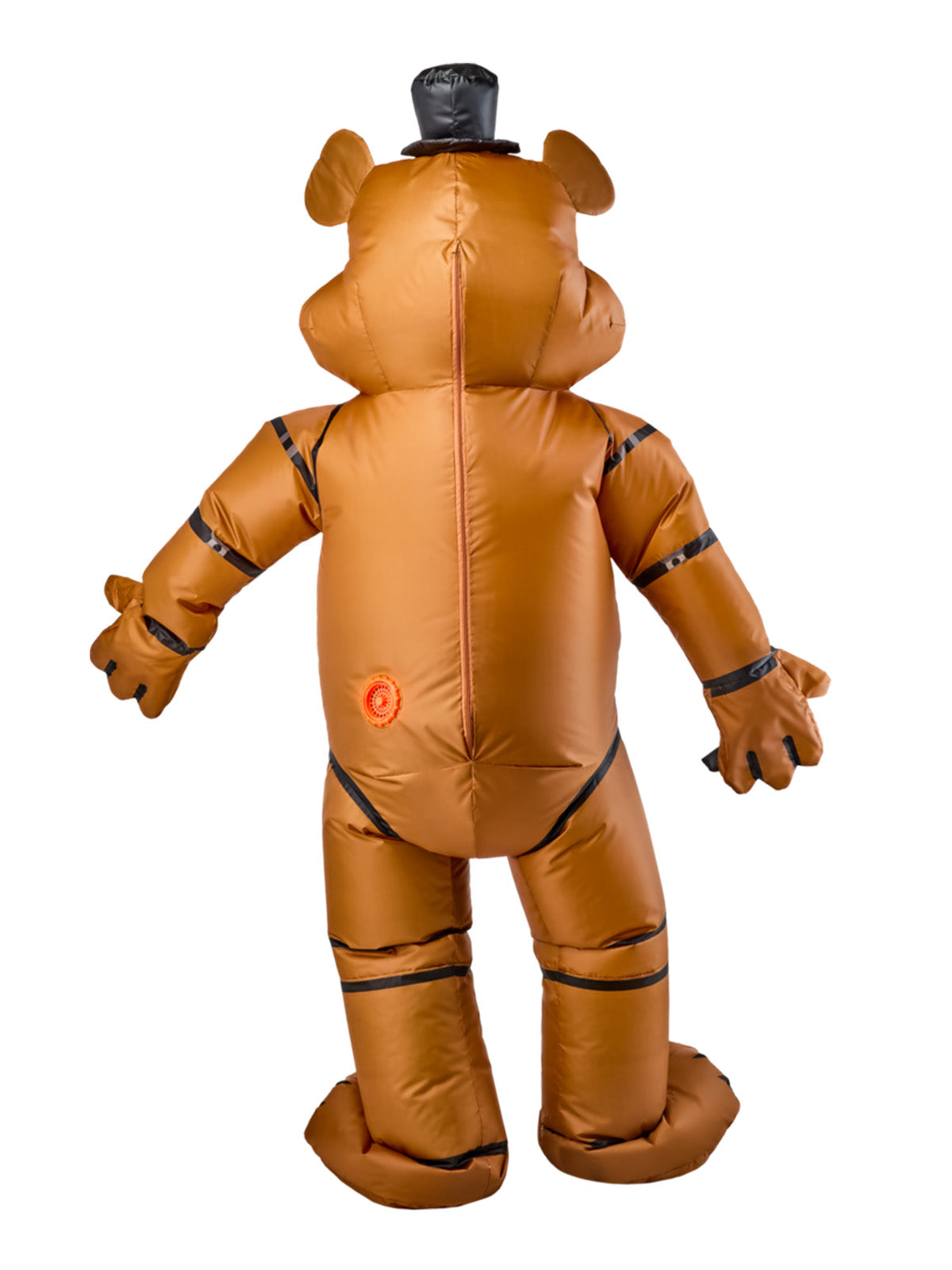 FREDDY FNAF INFLATABLE ADULT COSTUME - ONE SIZE - Back