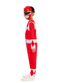 POWER RANGERS RED COSTUME, CHILD - Side