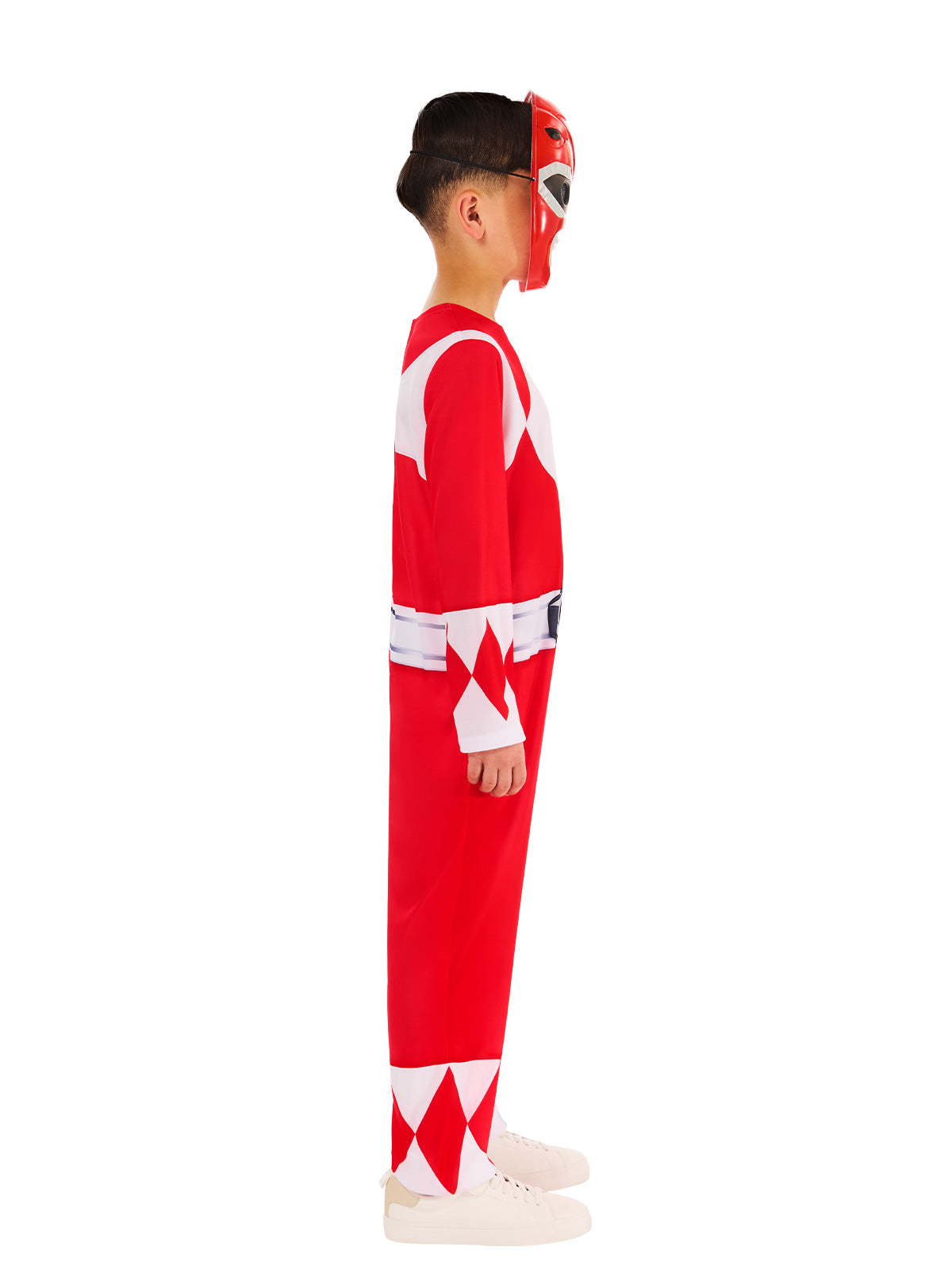 POWER RANGERS RED COSTUME, CHILD - Back