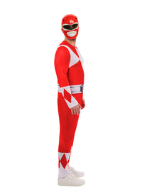 POWER RANGERS RED DELUXE COSTUME, ADULT - Packaging