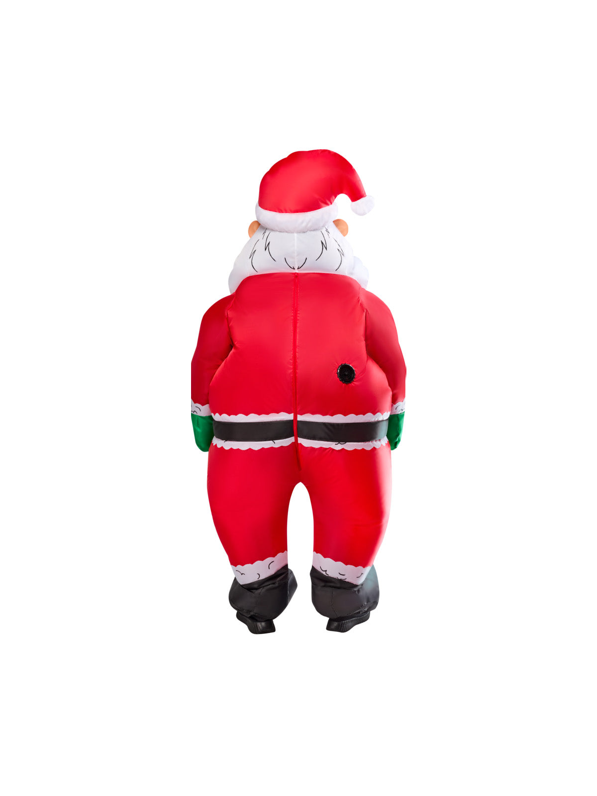 SANTA INFLATABLE ADULT COSTUME - ONE SIZE - Back