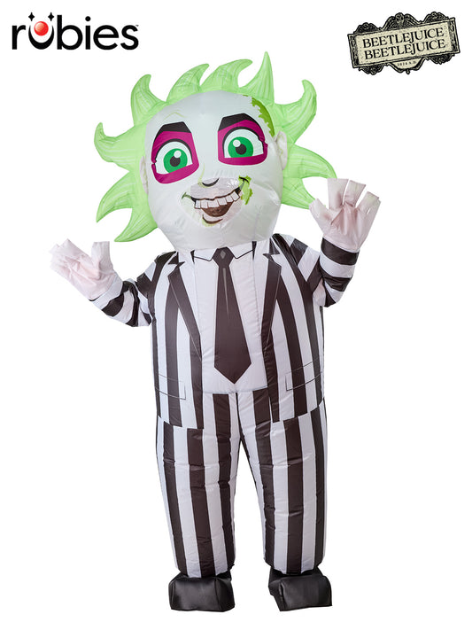 BEETLEJUICE INFLATABLE COSTUME - ADULT - Front