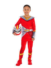 POWER RANGERS COSMIC FURY RED RANGER COSTUME, CHILD - Side