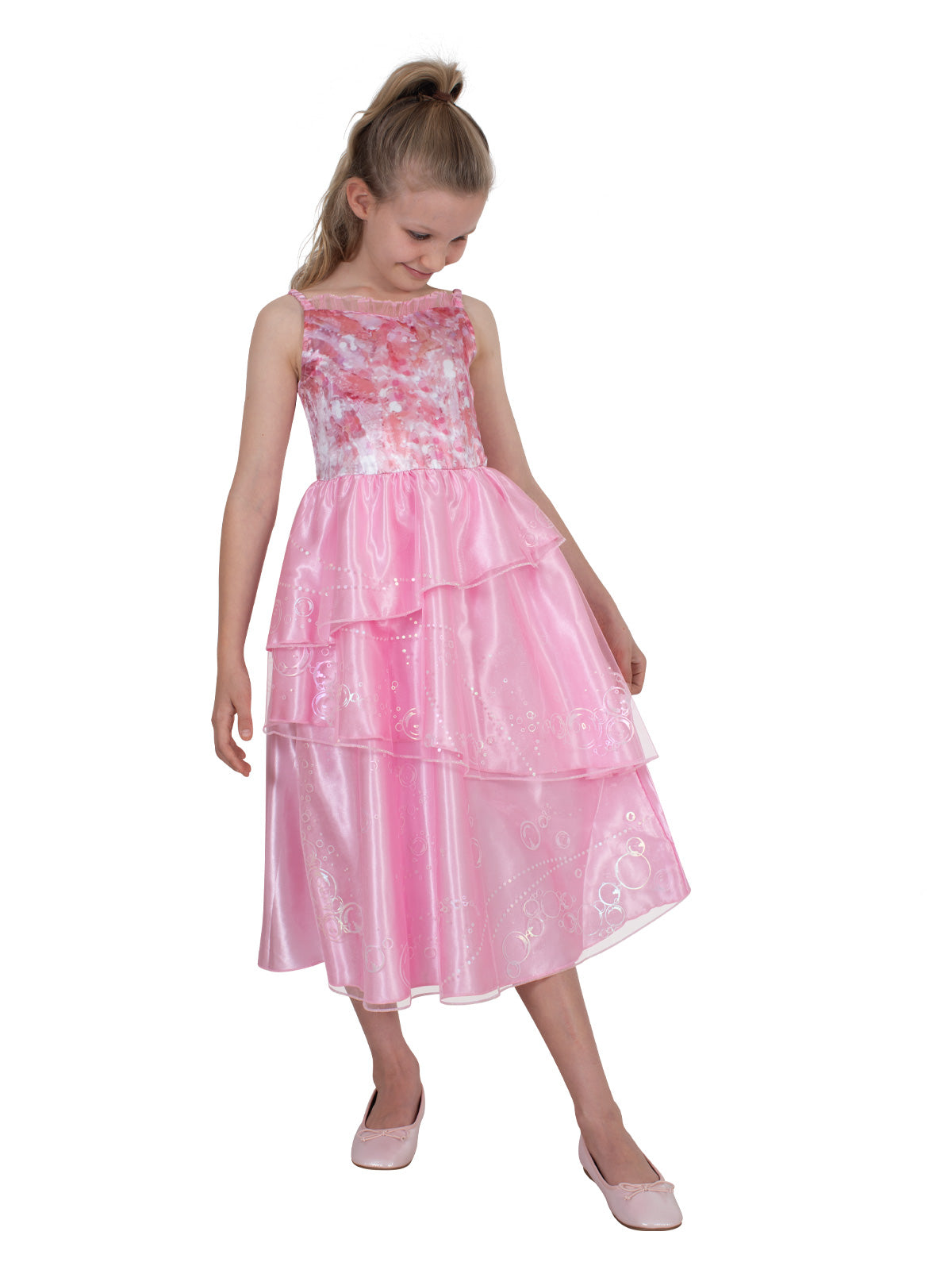 WICKED - GLINDA DELUXE COSTUME, CHILD - Side