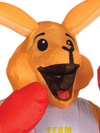BOXING KANGAROO INFLATABLE COSTUME, ADULT - ONE SIZE - Side