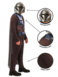 MANDALORIAN COSTUME, ADULT - Side