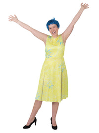 JOY 'INSIDE OUT' COSTUME, ADULT - Back