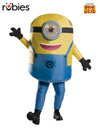 MINION DESPICABLE ME 4 INFLATABLE COSTUME, ADULT - ONE SIZE - Front