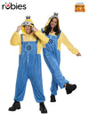 MINION DESPICABLE ME 4 JUMPSUIT, ADULT - Front