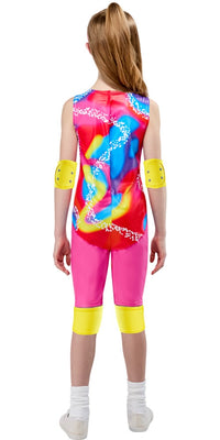 ROLLERSKATE BARBIE COSTUME, CHILD - Side