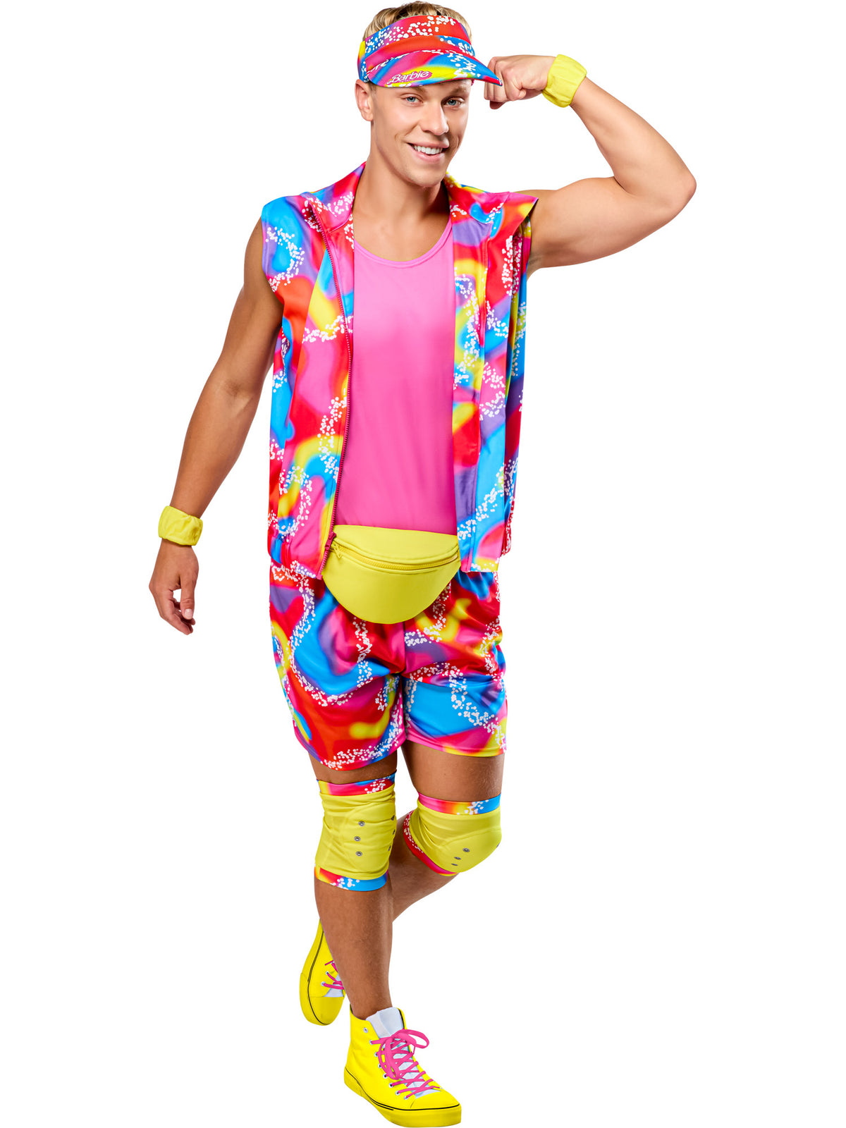 KEN - ROLLERSKATE BARBIE COSTUME, ADULT - Back