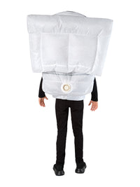 SKIBIDI TOILET INFLATABLE CHILD COSTUME - ONE SIZE - Back
