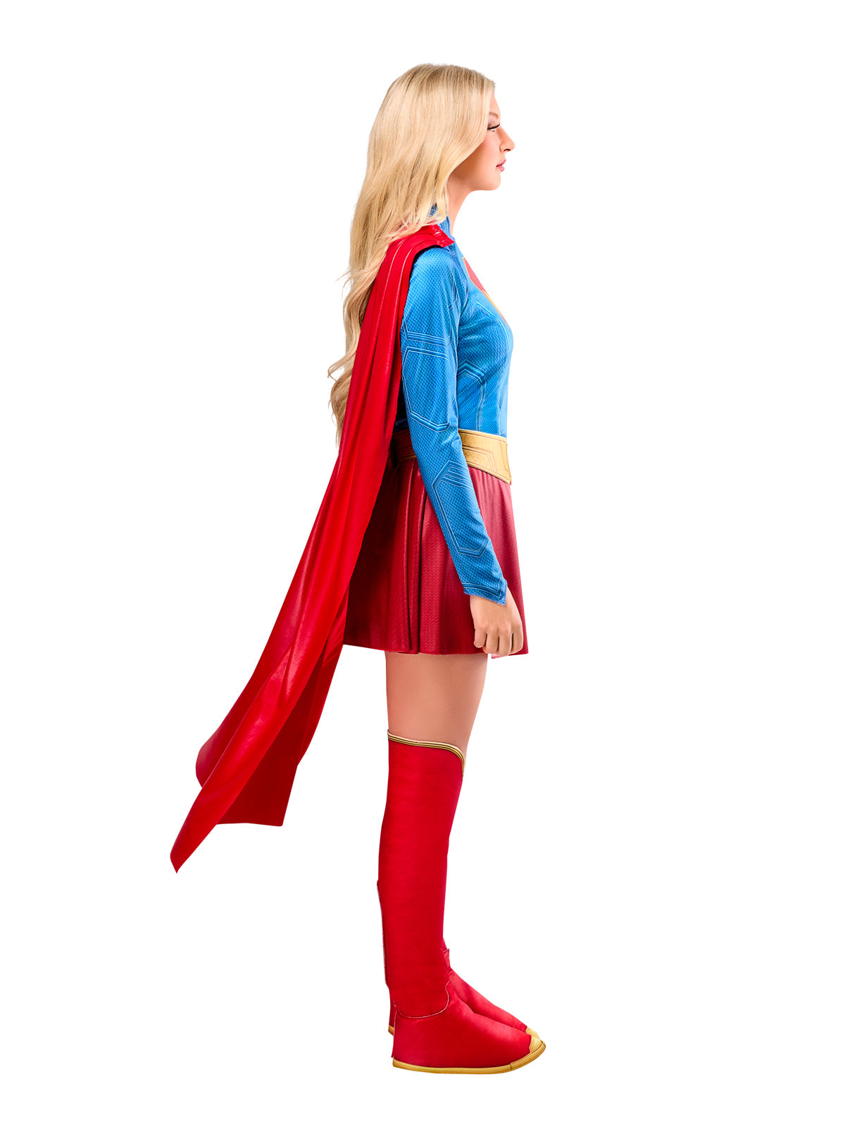 SUPERGIRL DELUXE COSTUME (2026 MOVIE), ADULT - Back