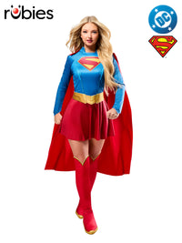 SUPERGIRL DELUXE COSTUME (2026 MOVIE), ADULT - Front
