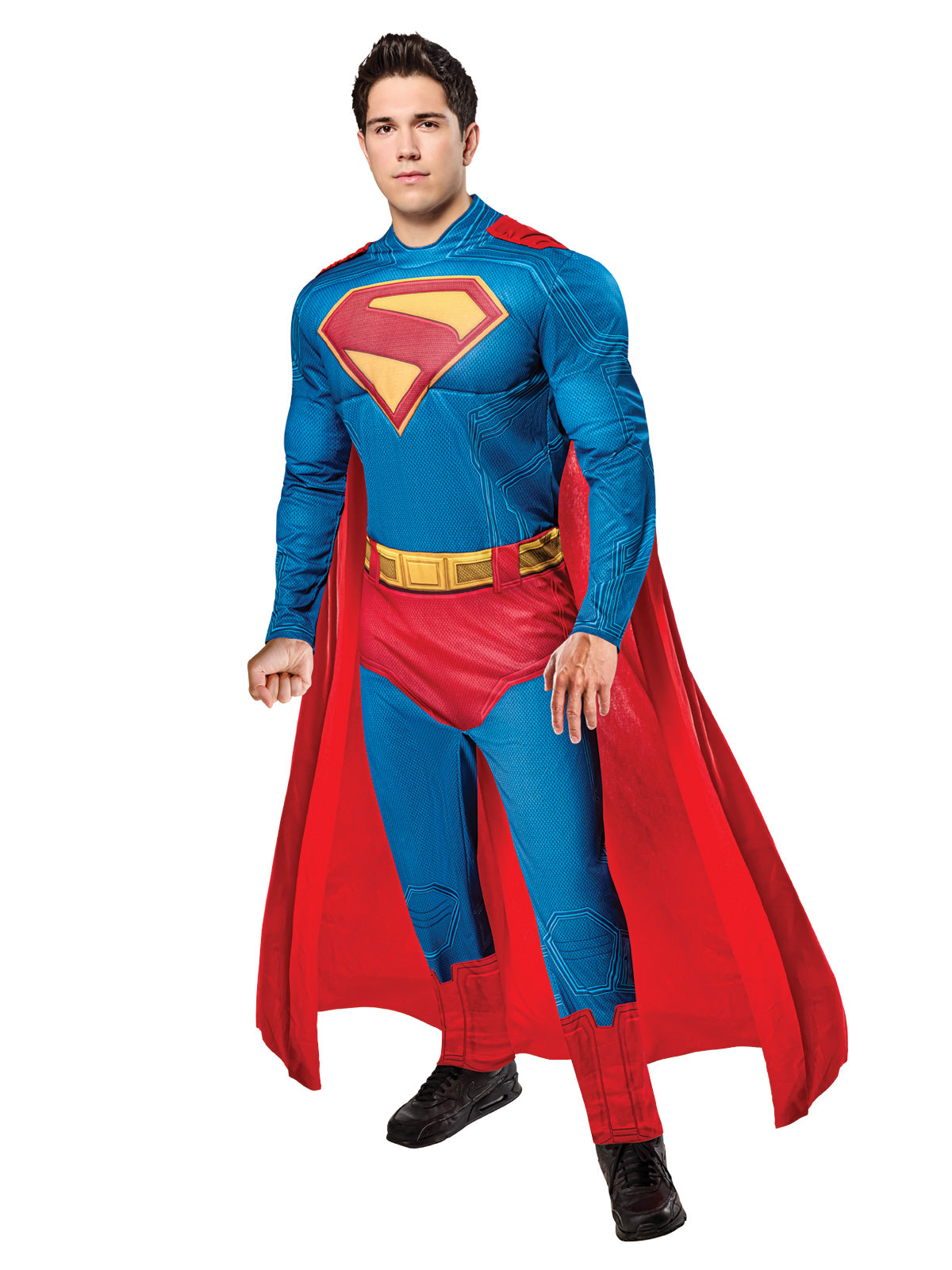 SUPERMAN DELUXE COSTUME (2025 MOVIE), ADULT - Back