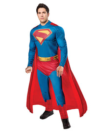 SUPERMAN DELUXE COSTUME (2025 MOVIE), ADULT - Back