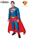 SUPERMAN DELUXE COSTUME (2025 MOVIE), ADULT - Front