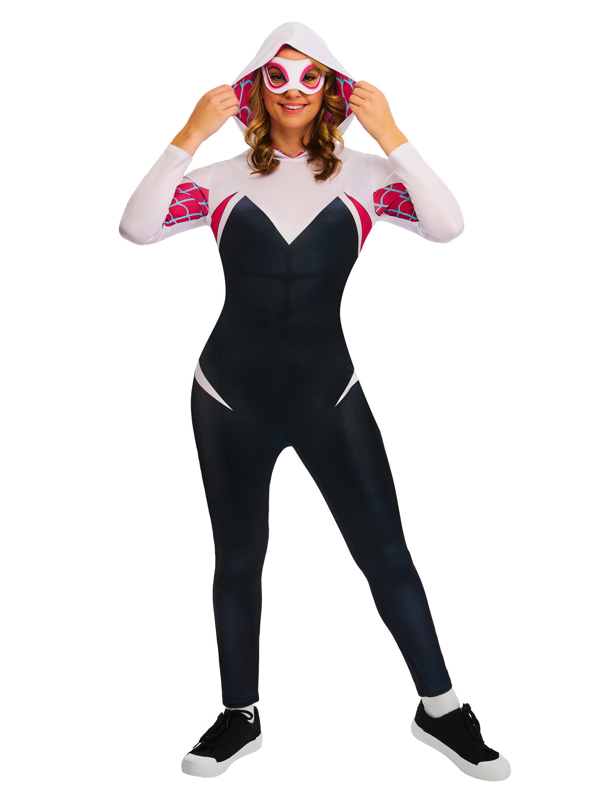 GHOST SPIDER COSTUME, ADULT - Back