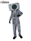 SKIBIDI TOILET SPEAKERMAN COSTUME, CHILD - Front