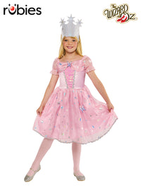 GLINDA DELUXE WIZARD OF OZ COSTUME, CHILD - M - Front