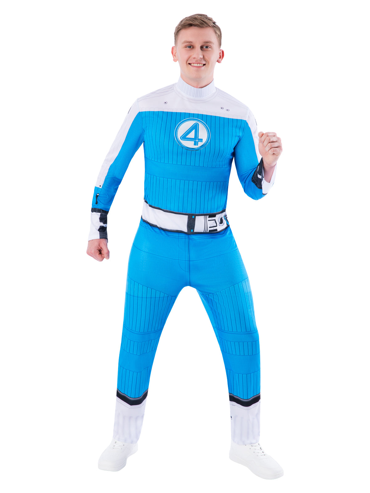 FANTASTIC FOUR HUMAN TORCH COSTUME, ADULT - Back