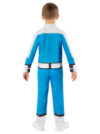 FANTASTIC FOUR HUMAN TORCH COSTUME, CHILD - Side