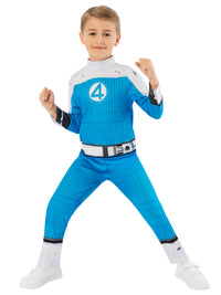 FANTASTIC FOUR HUMAN TORCH COSTUME, CHILD - Back