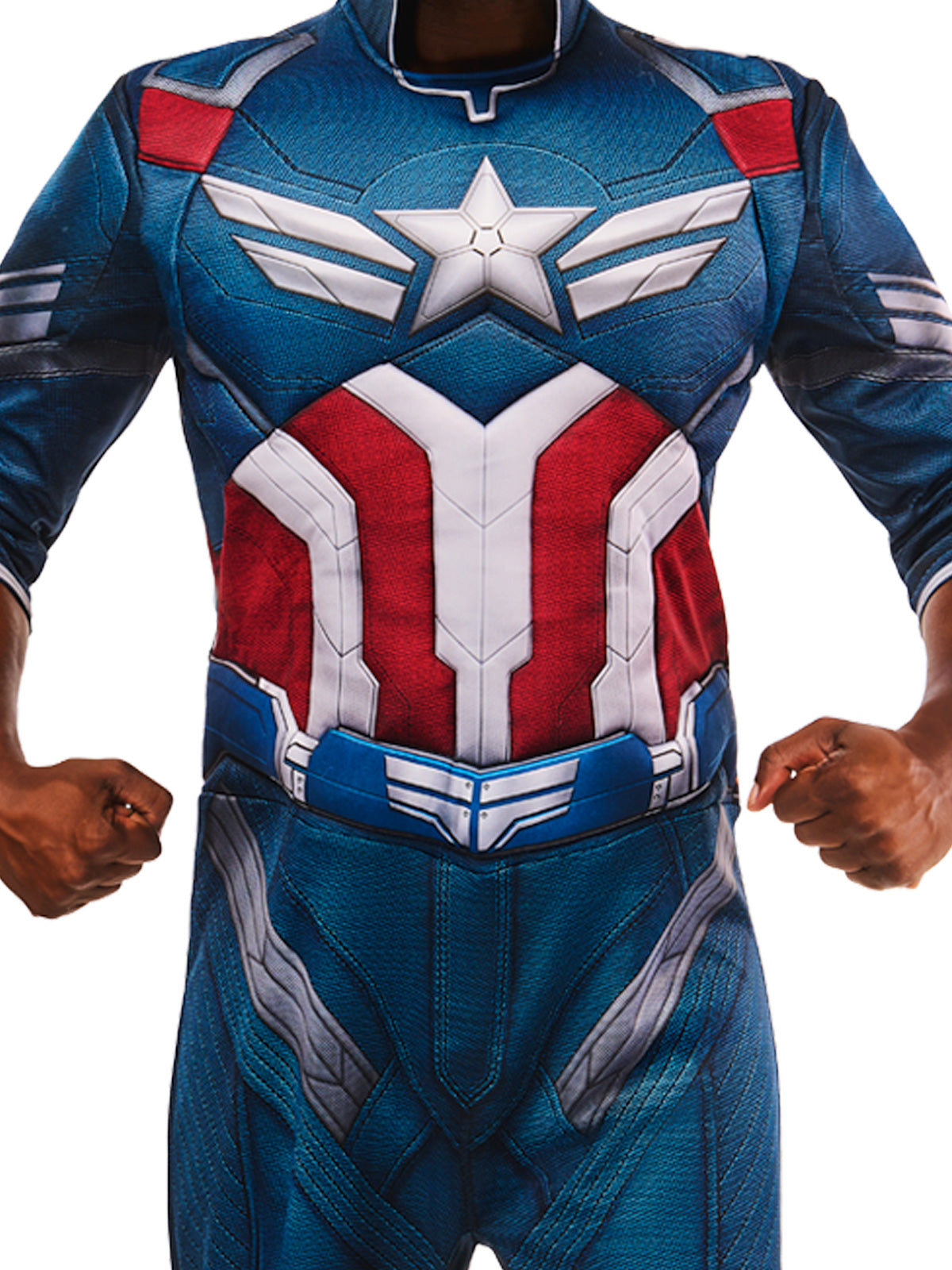 CAPTAIN AMERICA BRAVE NEW WORLD DELUXE COSTUME, ADULT - Side