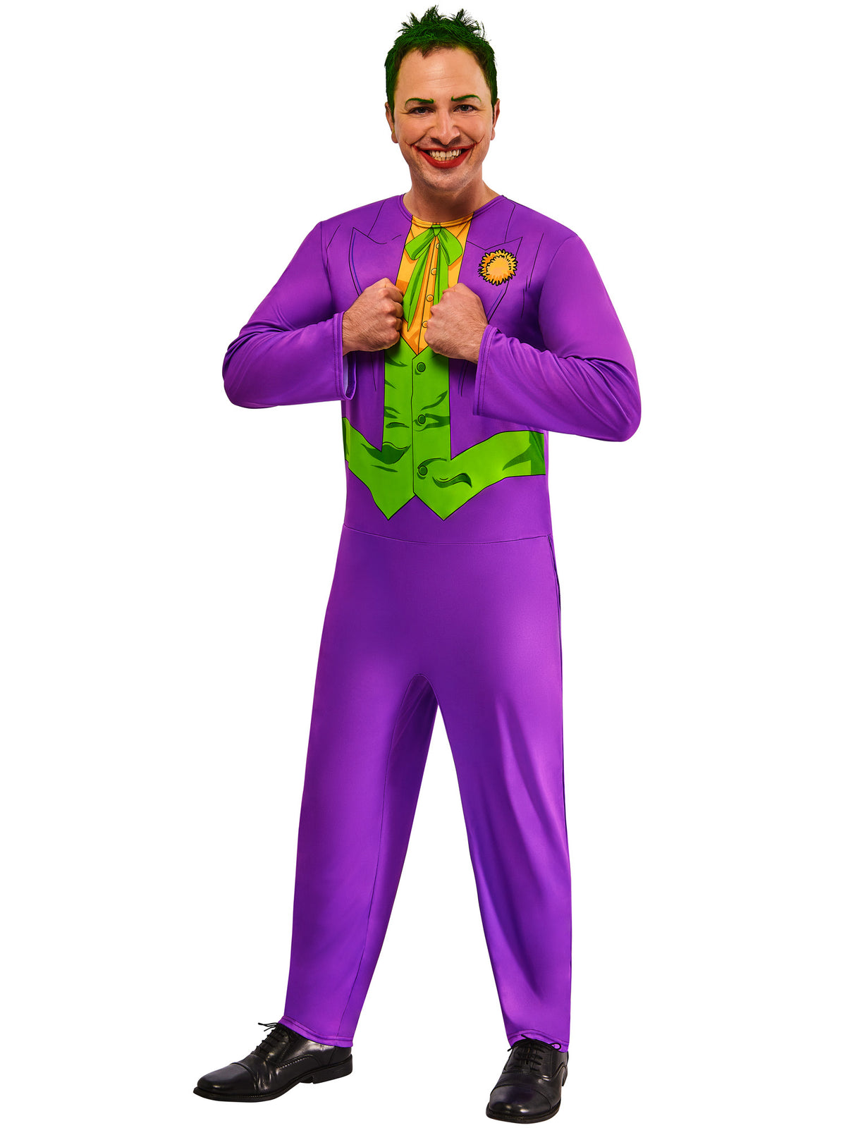 THE JOKER COSTUME, ADULT - Back