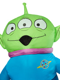 ALIEN - TOY STORY INFLATABLE ADULT COSTUME - ONE SIZE - Side