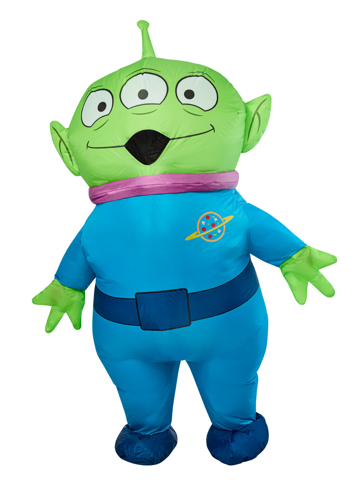 ALIEN - TOY STORY INFLATABLE ADULT COSTUME - ONE SIZE - Back
