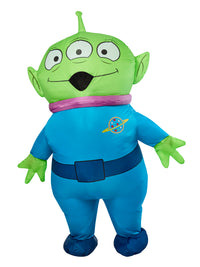 ALIEN - TOY STORY INFLATABLE ADULT COSTUME - ONE SIZE - Back