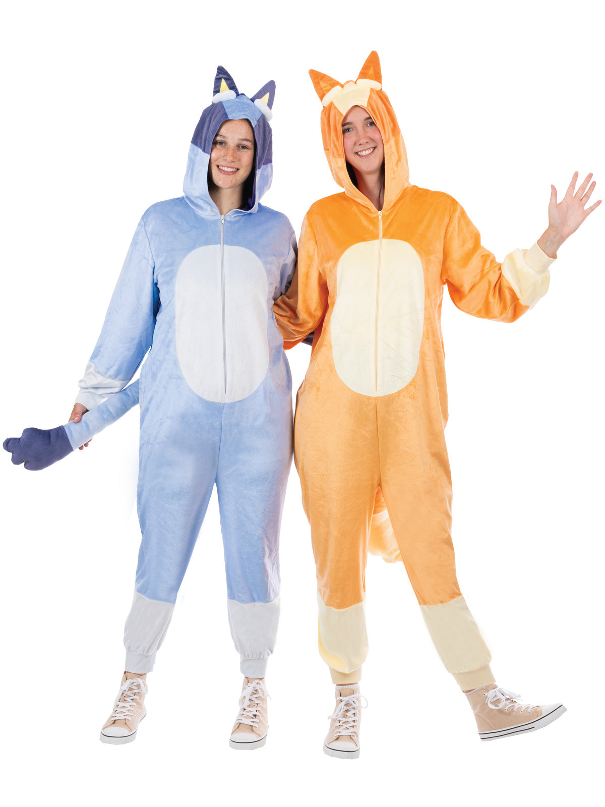 BLUEY ONESIE COSTUME, ADULT